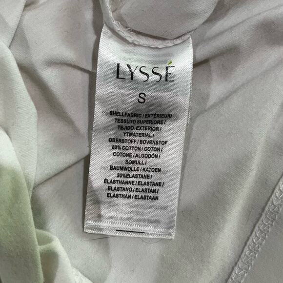 NEW Lysse Spandex Longline Scoop Neck Wide Strap Shape Wear Tank Top White S NWT - Picture 13 of 16